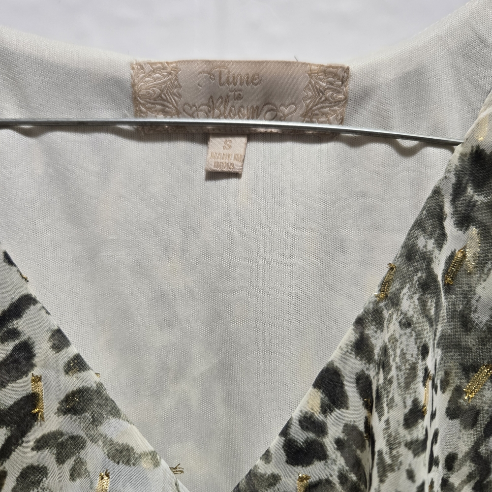 Leopard Print Ruffle Dress - Picture 8 of 9